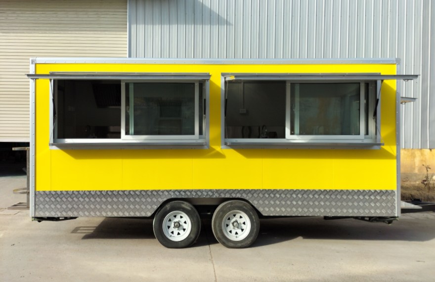 brand new mobile burger food trailer for sale